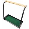 Generic Portaputter da Golf A 9 Slot da Pavimento | Espositore porta palline da golf con supporto for mazze da golf, for case, cortili, giardini