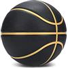 PECOGO Pallacanestro ufficiale in gomma, 69,8 cm, taglia 5 | Per interni ed esterni, per bambini, adolescenti, ragazzi e ragazze, idee regalo, senza pompa