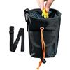Generic Disc Golf Chalk Bag Cintura Regolabile Coulisse Pouch Organizer | Borse per gesso da arrampicata per sollevamento pesi, bouldering Disc Golf Wall Outdoor Mountain Training Practice