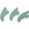 Masyrt Set di Pinne per Tavola da Surf in Fibra di Vetro, Pinne | Robusta Struttura in PVC, Design più Pesante di 208 G per la stabilità, Senza Viti Facile Installazione, Adatto per
