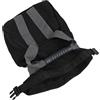 Vibsky Per Kettlebell in tela nera regolabile sacco di sabbia con comoda maniglia Home Fitness Allenamento Yoga Forza Resistenza Non riempito