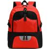 Teruyol Borsa da Ginnastica con Tasca Anteriore Espandibile per Palloni in Nylon Impermeabile con Strisce Riflettenti E Spallacci Anatomici Adatta per Ciclisti E Pendolari, color to 2