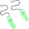 TEHAUX 2 Pezzi Scatola Stagna Piccola Verde in Plastica O-Ring, per Mare | Contenitore da Esterno Compatto, Identificazione Chiara, per Kayak e Campeggio, Adatto a Telefono e Chiavi