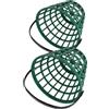 ABOOFAN Pezzi Cestino Raccogli Palline Da Golf Verde, Nylon E Plastica | Struttura Aperta, Manico Ergonomico, Raccolta Rapida e Versamento Facile, per Campo Pratica e Giardino