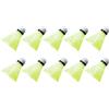 Generic 10Pcs Outdoor Volano Formazione Badminton, Badminton Palla Volano Sport All'aria Aperta Allenamento Accessorio