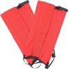 DEEPCRAFF Ghette da Trekking per Uomo Impermeabili Rosse, Taglia S | Oxford Cloth e Film in Pu, Resistenti All'usura, per Alpinismo e Protezione da Sporco e Acqua
