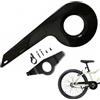 Generic Paracatena per bicicletta per bambini, 32-36 denti, robusto paracatena in | Copricatena universale in polipropilene con kit di montaggio, protegge i pantaloni da grasso e sporco