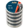 Arapaima Beitia H&N Sport - Confezione multipla da 2500 palline, 4,5 mm, .177, 5 lattine x | Testa piatta · Design liscio · Per allenamento e bersagli a 10 mm Confezione da 5 lattine · 2500 pezzi · Calibro 4,5 mm/.177