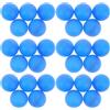 CIYODO 50 Pezzi Palline da Ping Pong Opache 40mm in Plastica | Colori Vivaci, Superficie Opaca e Liscia, per Scuola, Giochi All'aperto e Tavoli da Tennistavolo