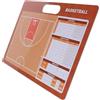 HEMOTON PVC Lavagnetta Tattica Basket Portatile per Allenatori | Stampa Chiara, Uso Indoor e Outdoor, Supporto per Schemi Squadra, Facile da Portare a Bordo Campo