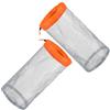 Hemobllo 2 Pezzi Sacco Portaoggetti a Rete per Campeggio, Nylon | Chiusura Cordino Multistrato, Design Ventilato, per Asciugamani e Costumi, Pieghevole e Leggero