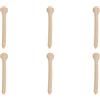 Jadpes Tee da Golf, Legno di Acero con Precisione Migliorata | Materiale durevole, prestazioni stabili, comodo da trasportare, supporta un'altezza della palla costante
