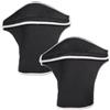 ibasenice Guanti Termici da Kayak in Neoprene 3mm Logo Nero | Riduzione delle Vesciche, Banda Elastica Sul Dorso, per Canoa e Pagaiata in Viaggio