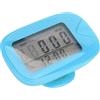 POENVFPO Contapassi con Ampio Display LCD e Memoria Passi | Monitoraggio della Memoria di 7 Giorni, Distanza e Calorie Precise, Design Tascabile Leggero, Materiale ABS