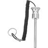 TOPBATHY Perno Magnetico per Macchina Pesi in Lega di Alluminio 8x100 MM | Cordino di Trazione, Finitura Argento, per Attrezzi Fitness e Macchine Palestra, Uso Domestico o Commerciale
