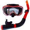 CAZSTYK Occhiali da Sub per Immersioni subacquee, boccagli | Maschera da nuoto per adulti per attività in spiaggia e in piscina, comoda maschera professionale, tubo