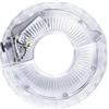 idqwsswt Luci LED Colorate per mozzi Bici Che migliorano l'esperienza di | notturna grazie alla ricarica USB. Premendo rapidamente due volte cambia colore. Le luci per mozzi bici sono adatte al
