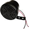 TusaMer Divertente clacson per auto, cane che abbaia ebike, 12 V-80 V, facile da installare, tromba per moto elettrica, nero