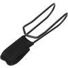 CIYODO Porta Palline da Golf in Metallo Nero Clip per Borsa | Lega di Alluminio, Base Antiscivolo Stabile, per Torneo e Campo, Accessorio per Carrello Golf