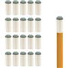 XIHIRCD 20pz Punte per Stecche da Biliardo, Accessori per Tavolo da Biliardo da 12mm Punte del Bastone da Biliardo Punte di Ricambio per Stecche da Biliardo per Snooker e Biliardo