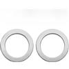Kivivaka Spessore leggero 19x14mm del pedale del metallo per il ciclismo | Lega di metallo di alta qualità, resistente alla ruggine, protegge i fili della pedivella, dimensioni 19 x 14 mm