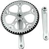 YTEfhdCGP pedivella, Guarnitura Bici Pieghevole 52T Foro Quadrato 170mm CNC