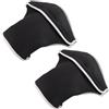 NAMOARLY Guanti Termici da Pagaia in Neoprene Nero per Kayak e Rafting | Spessore 3mm, Banda Elastica Sul Dorso, Blocco del Vento e Comfort, per Mare Freddo