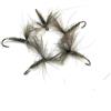 Mosche Artificiali Massimo Clini V2 Dry Fly - 9 mosche secche montate a mano, 3 per misura amo #16#18#20, Made in Italy