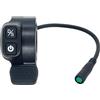 Sandyseptember Interruttore di risposta di precisione per Kukirin per scooter G2 Master | Materiale ABS di alta qualità, leggero 43,7 g, resistente agli urti, costruzione, dimensioni compatte