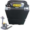 SSCYHT Batteria LiFePO4 48V 20Ah 30Ah per transpallet Elettrico | EPL205Z, Ricambi transpallet MT16/20, batteria litio esente manutenzione, senza spia luminosa, impugnatura portatile