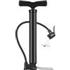 Taeku Pompa da Pavimento, Multifunzione 120 psi Portatile della Pompa per Bici MTB con Tubo Flessibile Adattatori per Presta e Schrader Valve per Bici Palle