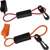 CAZSTYK Accessorio per Fischietto per attività acquatiche con Clip in TPU | Attacco compatto per attrezzatura, trasporto in canoa, abbinamento con gilet
