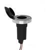 CAZSTYK Presa Montaggio per Luce Poppa per Yacht con Base Plug-in | Apertura coperta, rivestimento superiore in acciaio inossidabile, struttura in ABS, accessorio per la riparazione