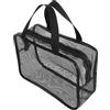 COLLBATH Borsa da Doccia in Rete Nera Portatile, Leggera, Multifunzionale | Palestra e Viaggio, Design in Rete, Pratica Soluzione per Riporre Accessori, Colore Nero