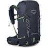 Osprey Talon Velocity - Zaino da trekking da uomo, 30 l, per corsa, ciclismo, multisport, blu scuro, L/XL