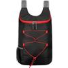 Generisch Zaino pieghevole multifunzionale per esterni, in nylon leggero e | 27 x 39 x 14 cm | Zaino pieghevole da viaggio con cinghie regolabili | Borsa Oxford impermeabile leggera da 20 litri