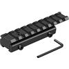 ACEXIER Eccellente qualità Adattatore per Binario Picatinny per tessitore a Coda di Rondine da 11mm a 20mm Tactical Scope Extend Mount Adapter for Hunting
