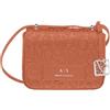 Armani Exchange Liz Pebble Embossed Logo Crossbody bag, rosso, taglia unica