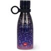 Legami - Vacuum Bottle Hot & Cold Mini, Borraccia Termica Leggera e Resistente, Chiusura Ermetica, Manico in Silicone Removibile, in Accaio Inox, capacità 300 ml, Tema Stars