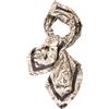Prettystern Donna 65cm estate Foulard Di Seta Bandana Fazzoletto Da Collo Colorato Olio Pittura Arte Stampa