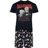 Muppets The Old School Uomo Pigiama Nero Regular