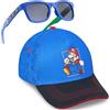 Get Trend - Pokemon | Minecraft | Super Mario | Fortnite Occhiali da Sole Bambino & Cappello Baseball Set, Cappello con Visiera & Occhiali Sole UV400