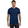 Wanted T-Shirt Uomo in Cotone e Modal Girocollo Manica Corta | Sottogiacca - Blazer - Effetto Lucido - Morbido e Brillante - Leggera - Elegante - Versatile in Esclusiva per Azzeta