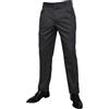 N+1 Pantalone Classico Elegante da Uomo in Vigogna Mezzo Peso con Pens Drop 4 100% Lana