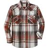Dubinik® 6 oz Camicia Flanella Uomo Invernale Camicia Uomo Flanella Cotone | Western, Cowboy, Con Bottone Automatico, Quadri, Cotone Traspirante, Tessuto Pre-ristretto, Due Tasche Con Patta
