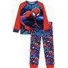 Marvel Spiderman Pigiama Bambino, Pigiama Bambini | Grande stampa Spider Man, pigiama dalla vestibilità comoda e aderente, morbido misto cotone, iconico design Spidey