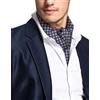 Prettystern Cravatta Ascot Uomo in 100% Seta - Sciarpa Elegante a Due Strati Lavallière da Business e Cerimonia