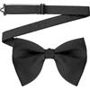 CAVIXO Papillon uomo, regolabile, accessorio per smoking, cerimonie, matrimoni, feste, lavoro