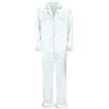 Generic Pigiama da uomo in raso abbinato pigiama natalizio con colletto a maniche lunghe pigiama vestibilità ampia tinta unita pigiama caldo loungewear liscio confortevole morbido pantaloni da sonno da uomo