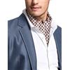Prettystern Cravatta Ascot Uomo in 100% Seta - Sciarpa Elegante a Due Strati Lavallière da Business e Cerimonia